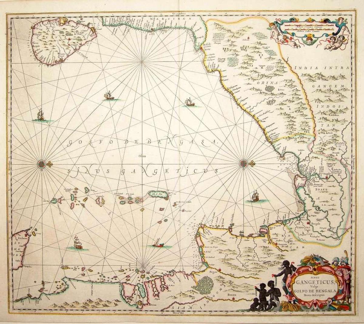 પ્રાચીન શ્રીલંકા નકશો